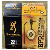 400 rnds Browning .22 LR Ammo
