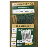 50 rnds S&B 12 ga 00 Buck Shotshells