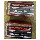 100 rnds Winchester .17 HMR Ammo