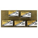 250 rnds Federal .22 LR Ammo