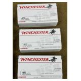 150 rnds Winchester .45 Auto Ammo