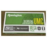 250 rnds Remington .38 Spl Ammo