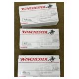 150 rnds Winchester .45 Auto Ammo