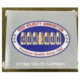 20 rnds Cor Bon .44 Mag Ammo
