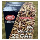 500 rnds Federal .22 LR Ammo