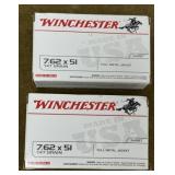 40 rnds Winchester 7.2x51mm Ammo