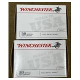 200 rnd Winchester .38 Spl Ammo