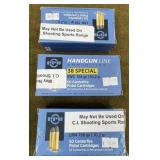 150 rnds PPU .38 Spl Ammo
