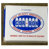 20 rnds Cor Bon .44 Spl Ammo