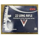 300 rnds CCI .22 LR Ammo