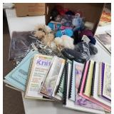 Box Full Knitting, Crochet, Yarn, Needles