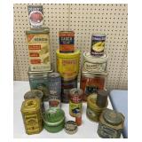 Large Lot of Collector Tins