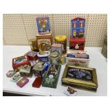 Large Lot of Collector Tins