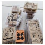 30 Boxes of Wood Stampin