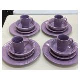16 Piece Fiesta Dinnerware