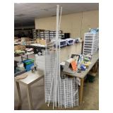 Large Lot of Wire Shelving