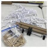 Hangers and Clothespins