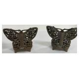 2 - 12" Butterfly Candle Lanterns