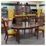 Oval Table and 6 Chairs