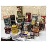 Collector tins