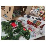 2 - Boxes of Christmas Craft Supplies