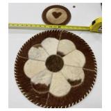 Hide Mats or Coasters