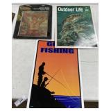 Metal and Plastic Fishing Signs