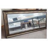 Hanging Beveled Mirror