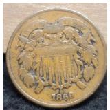 1869 Two Cent