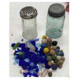 Decorative Glass and Canning Jar