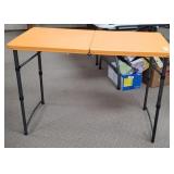 Folding Adjustable Plastic Table