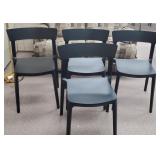 4 - Plastic Chairs