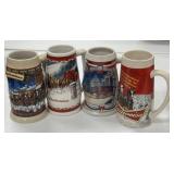 Budweiser Steins