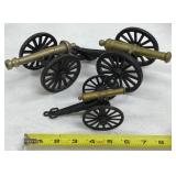 Iron and Brass Cannons