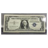 1957B $1 Silver Certificate Note, Uncirculated