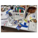 Mix of Office Supplies, Scrapbooking