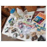 Box of Craft Supplies