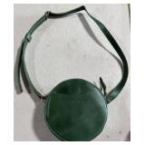 Portland Leather Small Circle Crossbody Bag