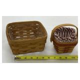 2 - Longaberger Baskets