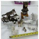 Wolf Ornaments and Figures