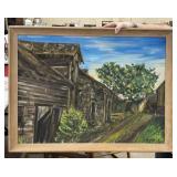 Framed Oil on Canvas