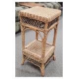 Wicker Plant Stand