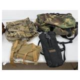 2 - Camel Back and Camo Bags