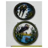 Glass Bird Decor