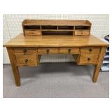 Oak Library Desk