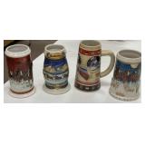 Budweiser Collector Steins