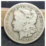 1891-S Morgan Silver Dollar