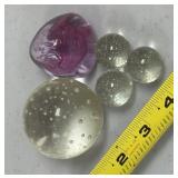 Glass Stone and Paperweights