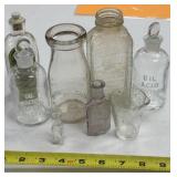 Milk and Medicine Bottles