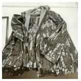 Camouflage Rain Coat and Bibs